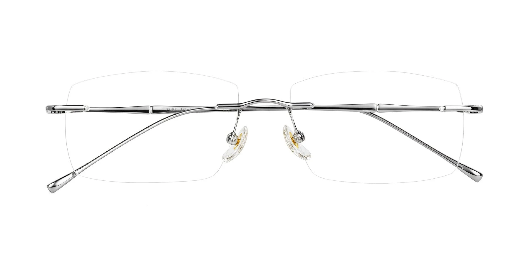 Yesglasses Cartman E18052 in Silver, front view